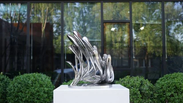 D-01 فن النحت الفولاذ المقاوم للصدأ